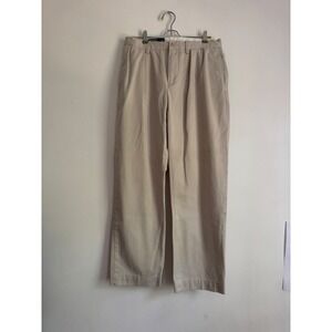 Polo Ralph Lauren Ethan Pant Mens 31x30 Tan Khaki Double Pleated Cotton Chinos